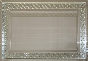 Mirror on Mirror - 900mmx600mm - Beveled with Bubbles - Rectangle