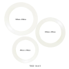 TS015Mirror Set Of 3 Round 590mm, 490mm, 390mm, White (1)