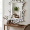 TS103Mirror Ornate 1245X820mm White