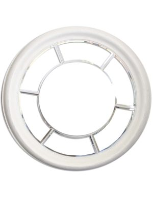 Round Modern Mirror 1210mmx1210mm - White