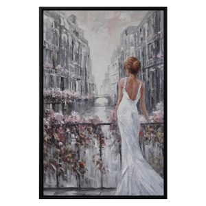 Romantic Venetian Woman - Framed