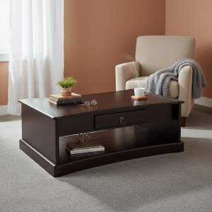 Captains Mahogany Coffee Table 1300mm