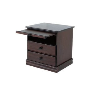 Sleigh Mahogany Wood Pedestal 600mm