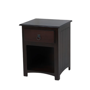 Country Mahogany Wood Pedestal 500mm