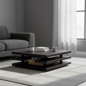Mod Belle Mahogany Coffee Table 1000mm