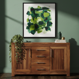 Elm Kiaat Sideboard 1500mm