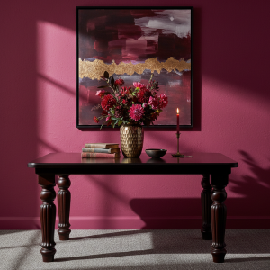 Valentino Mahogany Table