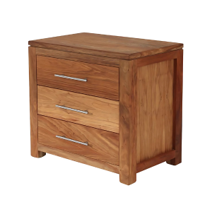 Elm Kiaat Wood Pedestal 700mm
