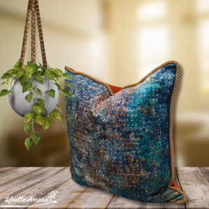Amnesia Mediterranean Velvet Scatter - 55x55cm