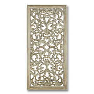 Ornate Weathered Decorative Mirror 716x1524mm