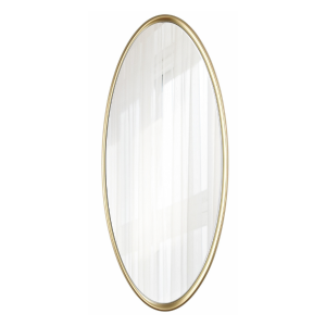 Gold Oval Mirror - 970x230mm