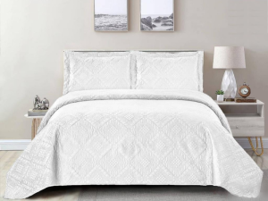 Simon Baker Istanbul Bedspread - White