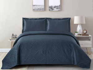 Simon Baker Istanbul Bedspread - Denim