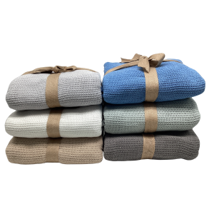 Cellular Blanket 100% Cotton - 180x230cm