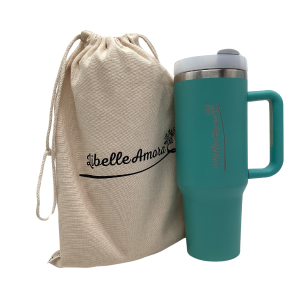 Libelle Amora Belle Quencher Cup - 1.2 Litre Travel Mug - Lagoon