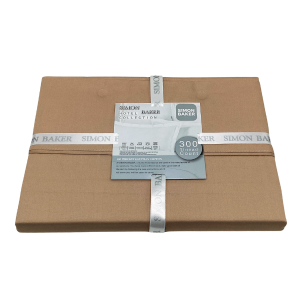 Fitted Sheet Egyptian Cotton 300 Thread Count - Stone