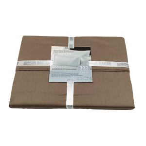 Fitted Sheet Egyptian Cotton 300 Thread Count - Mocha