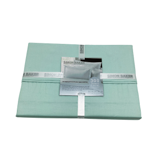 Fitted Sheet Egyptian Cotton 300 Thread Count - Duck Egg
