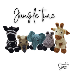 Jungle Time - Hand Knitted Animal Toys