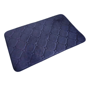 Memory Foam Bath Mat - Navy