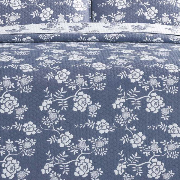 Simon Baker Rochelle Bedspread Denim (3)