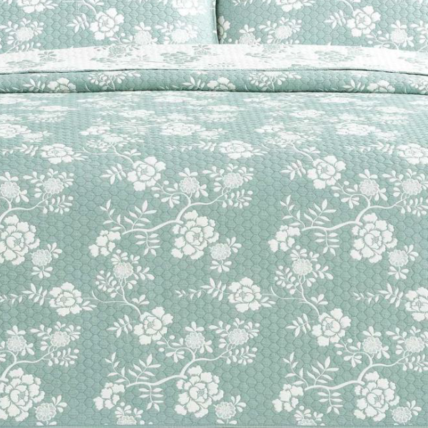 Simon Baker Rochelle Bedspread Marine (3)