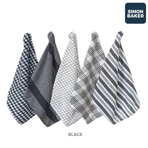 Simon baker Kitchen TowelsBlack (3)