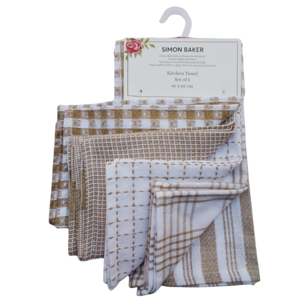 Simon baker Kitchen TowelsEcru (4)