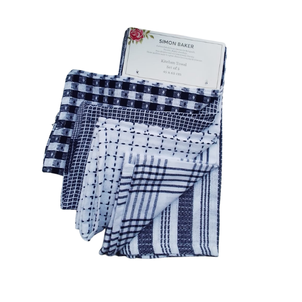 Simon baker Kitchen TowelsNavy (4)