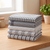 Simon baker Kitchen TowelsSteel grey