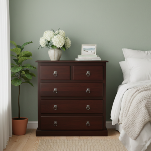 Rio Mahogany Wood Chest of Drawers