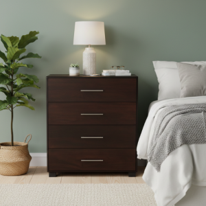 Lampung Mahogany Wood Chest of Drawers