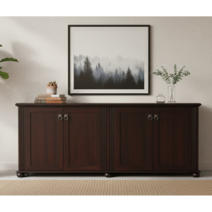 Valentino Mahogany Credenza 2000mm