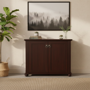 Valentino Mahogany Credenza 1000mm