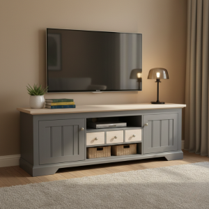 Orchard Grey and Oak TV Stand