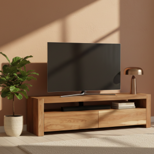 Organic Elm Kiaat TV Stand 1800mm