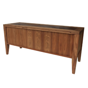Elm Kiaat Extension Desk 1800mm