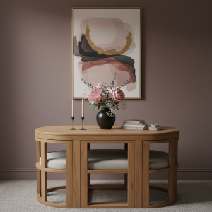 Studio Oak Dining Table and Chairs