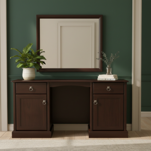 Captains Mahogany Wood Dresser 1500mm