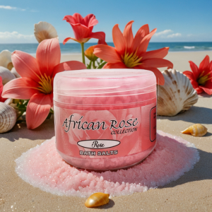African Rose Bath Salts – Rose - 250g
