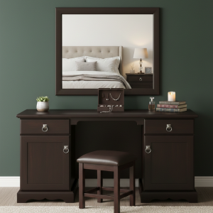 Juliet Mahogany Wood Dresser 1500mm