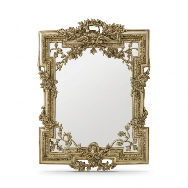 HX007DMirror Ornate 1000X1380mm Champagne