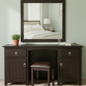 Country Mahogany Wood Dresser 1500mm