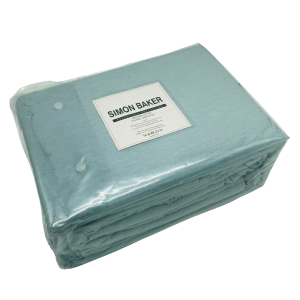 Brushed Cotton Flannel Sheet Set - Duck Egg