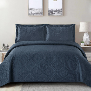 Simon Baker Istanbul Bedspread - Denim