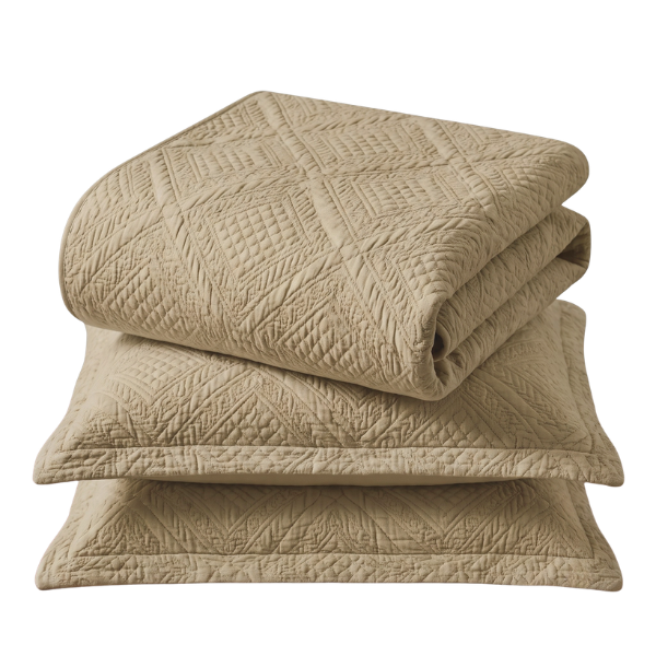 Simon Baker Istanbul Bedspread - Natural Folded