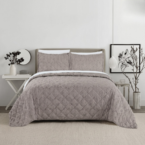Simon Baker Kensington Bedspread Stone