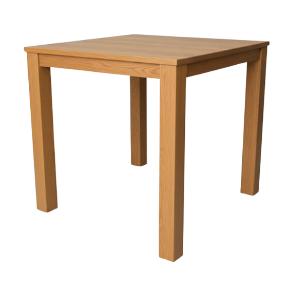 Geo Oak Bar Table – 4 Seater