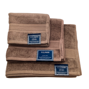 Ultra Soft Luxury Cotton Bathroom Towel Set - Stone