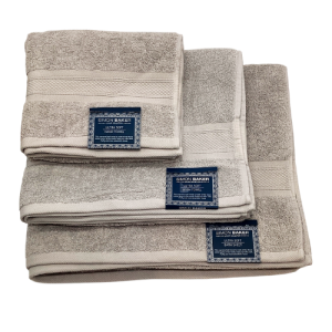 Ultra Soft Luxury Cotton Bathroom Towel Set - Platinum